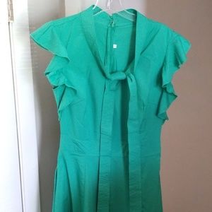Green lightweight dress